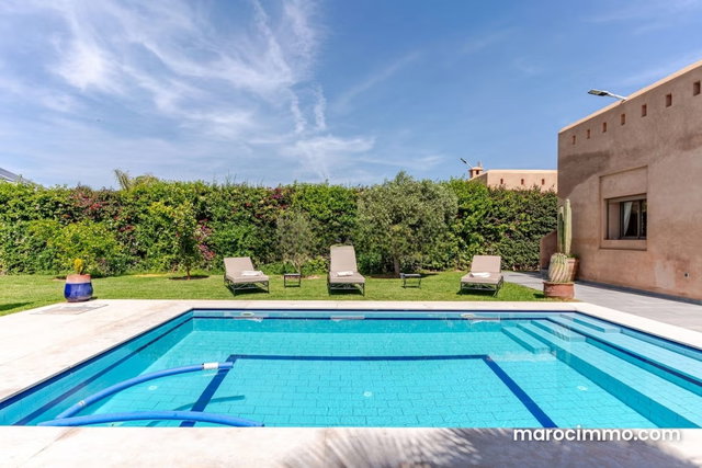 Location villa SAFA Marrakech 3 chambres sans vis à vis – Piscine privée & jardin 1250 m² — 3