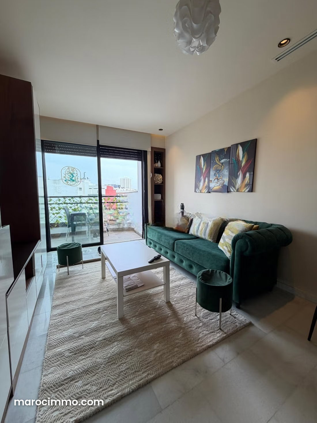 One-Bedroom Apartment with Terrace and Garage, Palmier, Casablanca — Casablanca