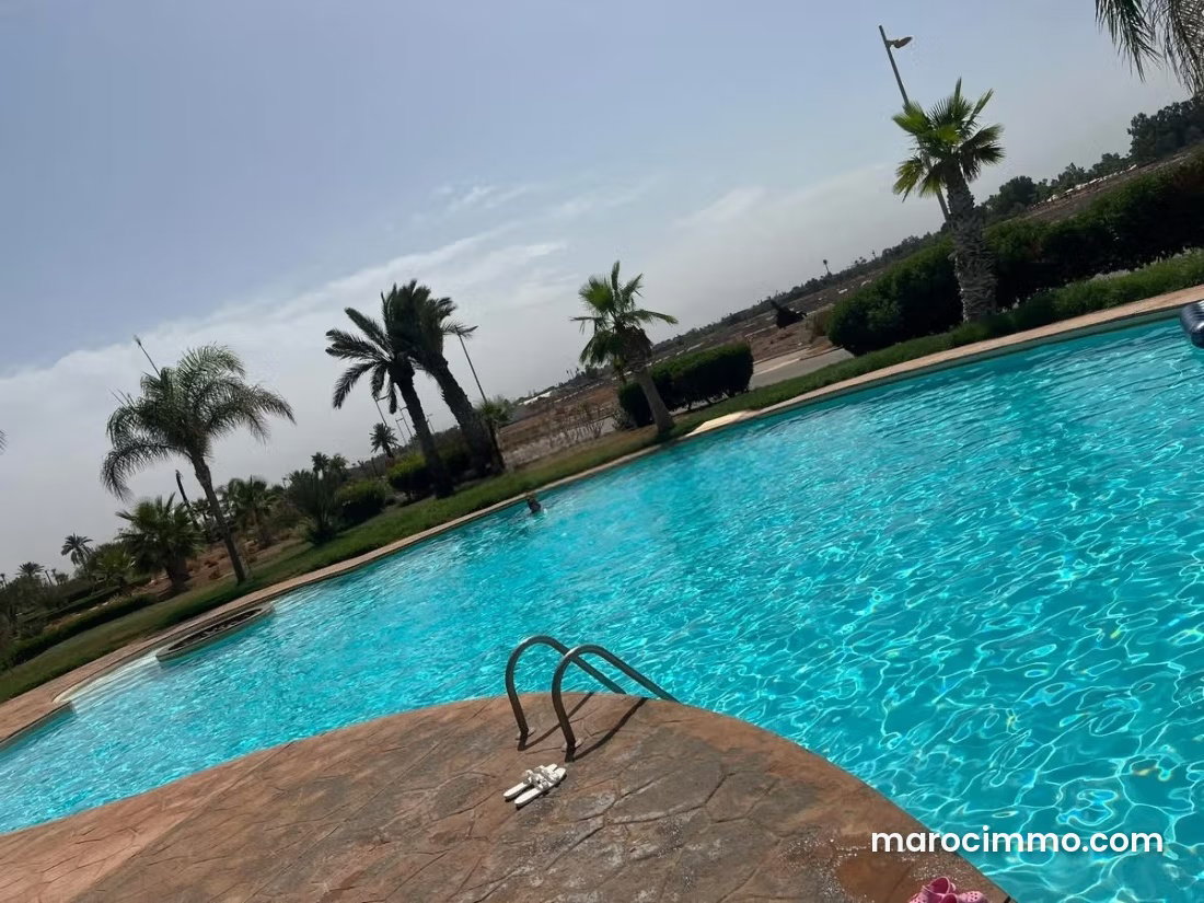 Appartement 126 m², jardin et cheminée, Palmeraie, Marrakech — Marrakech