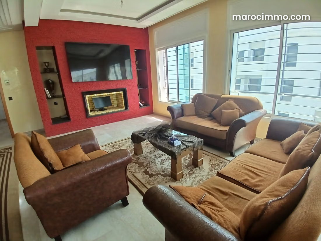 Appartement 188 m², 3 chambres, Riyad, Rabat — Rabat