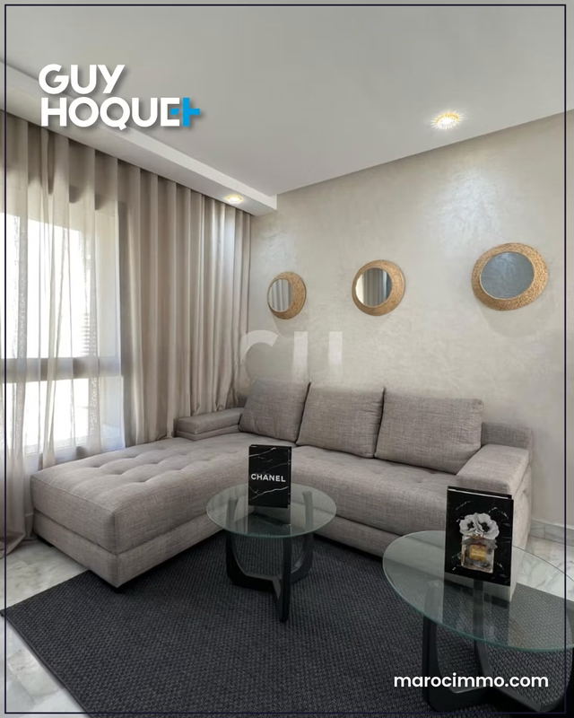 Appartement 2 CAC meublé BD LA Corniche Bourgogne — Casablanca