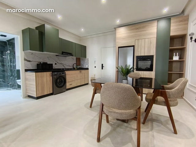 Bel appartement en location à Agdal. Superficie 65 m². Meublé — 4