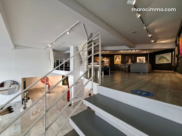 Super Local Commercial avec Mezzanine au Coeur de Racine — 2