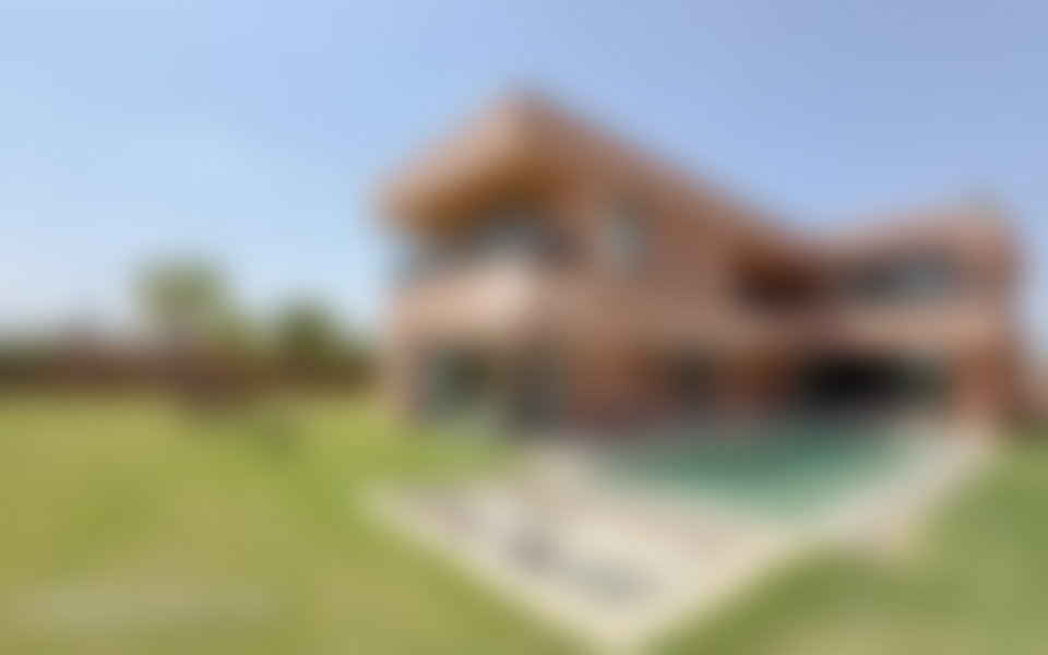 Villa contemporaine 630 m², piscine et jardin, Route d'Ourika