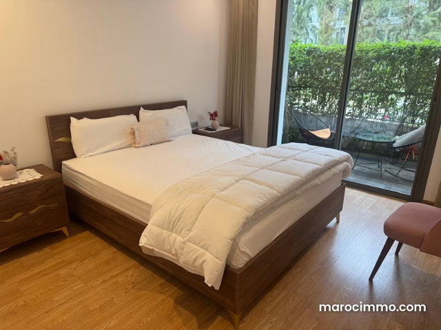 Appartement meublé d’exception avec beau jardin – Orangeraie Souissi — 4