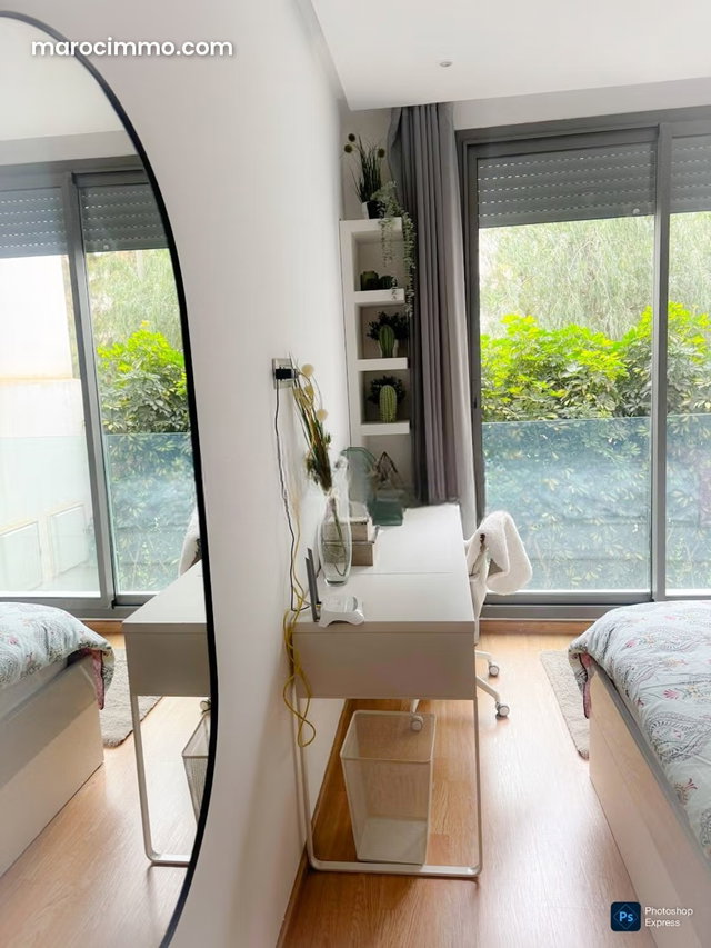 Appartement meublé d’exception avec beau jardin – Orangeraie Souissi — 2