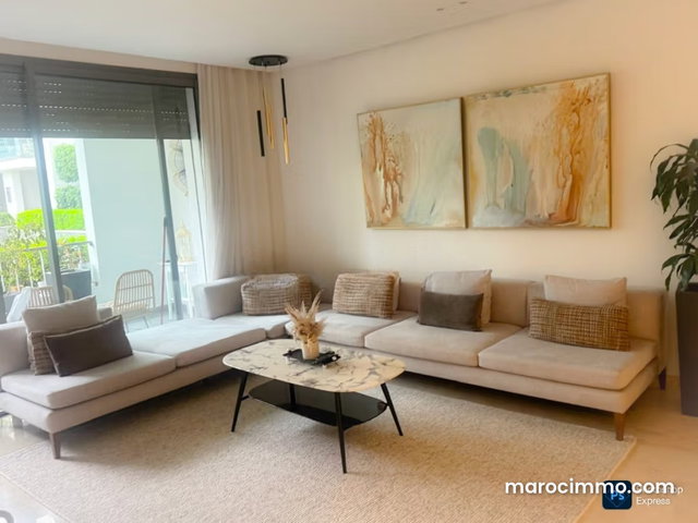 Appartement meublé d’exception avec beau jardin – Orangeraie Souissi — 3