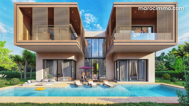 Exceptional Villas with Pool and Atlas View — 2