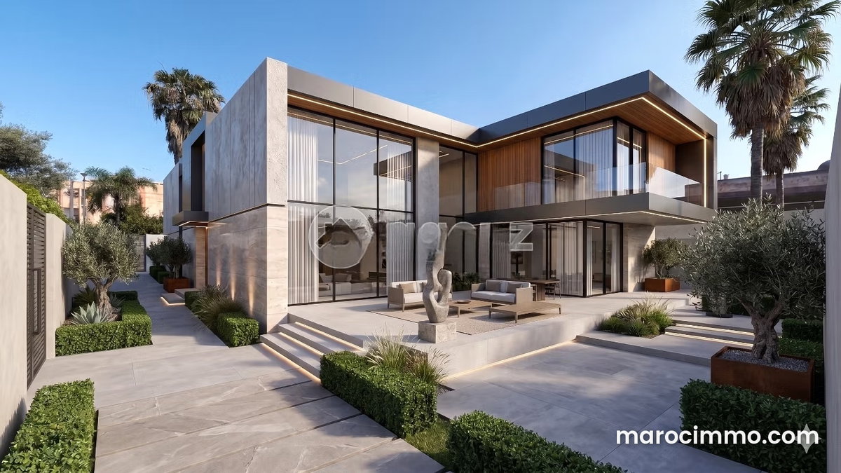 Villa à vendre 656 m², 3 chambres Ain Diab Extension Casablanca
