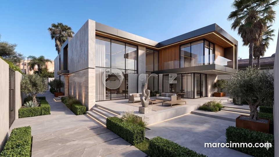 Villa à vendre 656 m², 3 chambres Ain Diab Extension Casablanca