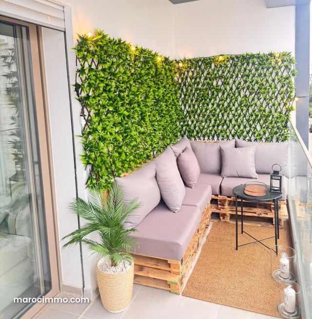 Appartement avec terrasse et vue mer — Tanger