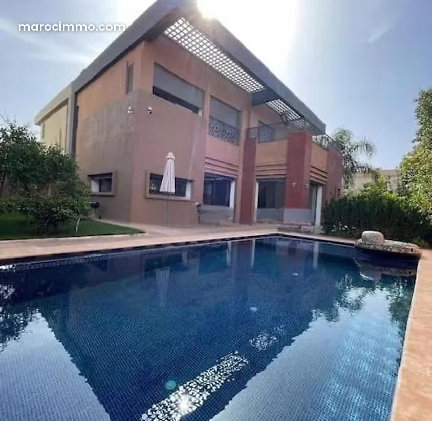 Villa 3 chambres avec piscine et vue montagne, Route d'Ourika — Marrakech