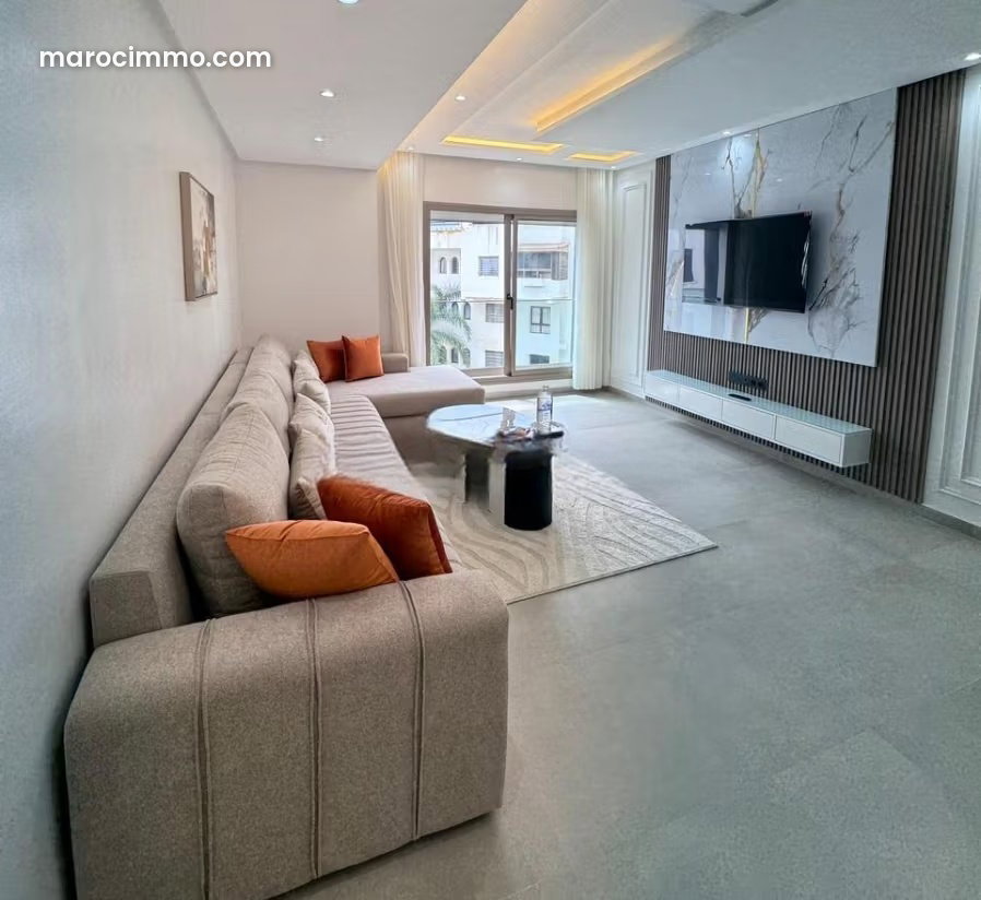 Furnished 100 m² Apartment with Malabata Sea View, Tangier — Tangier