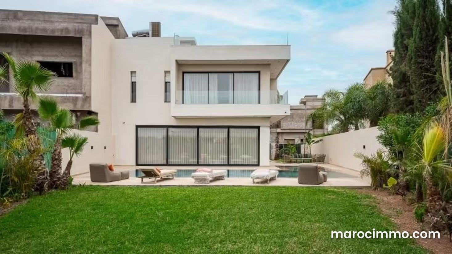 Furnished 5-Bedroom Villa with Pool, Agdal, Marrakech — Marrakesh