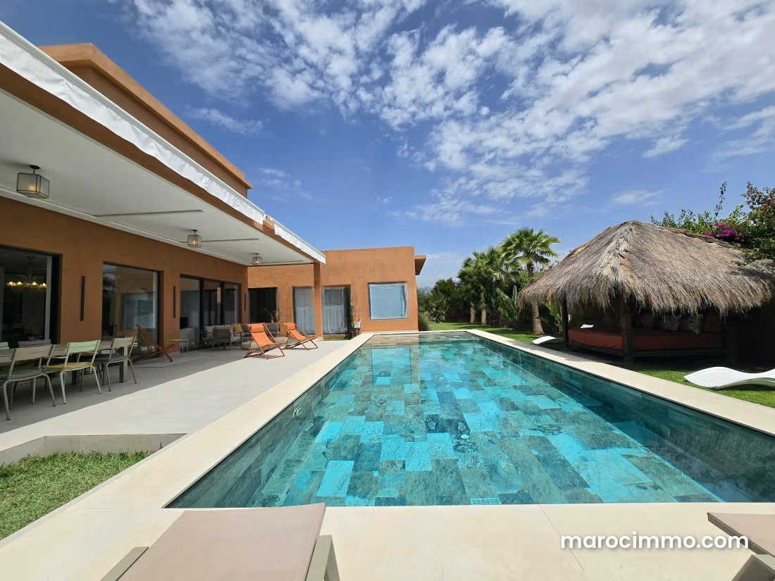 New-build villa with Atlas Mountain views, Ourika Road, Marrakech — Marrakesh