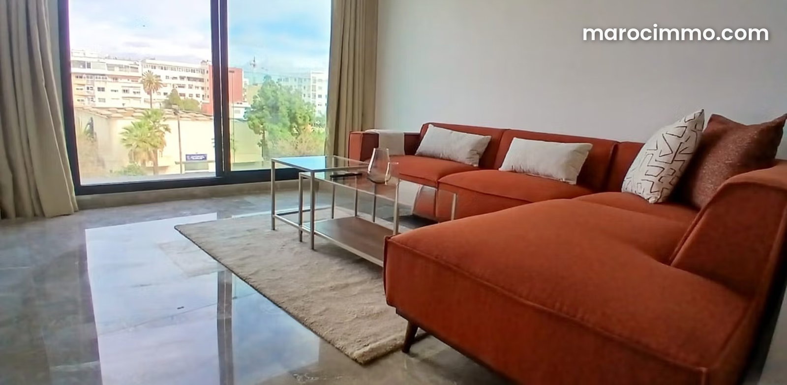 Furnished studio with terrace and garage, Les Princesses, Casablanca — Casablanca