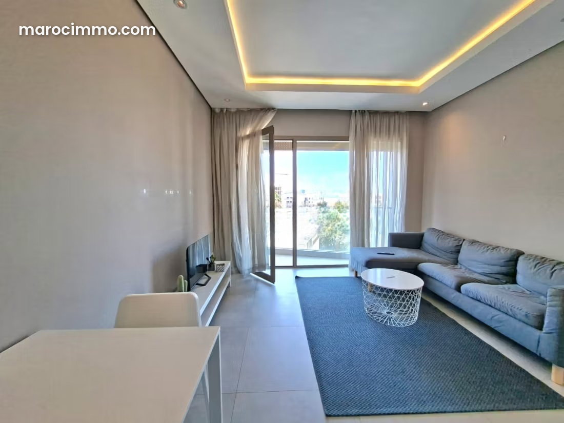 Furnished Apartment with Terrace for Rent in Oasis, Casablanca — Casablanca