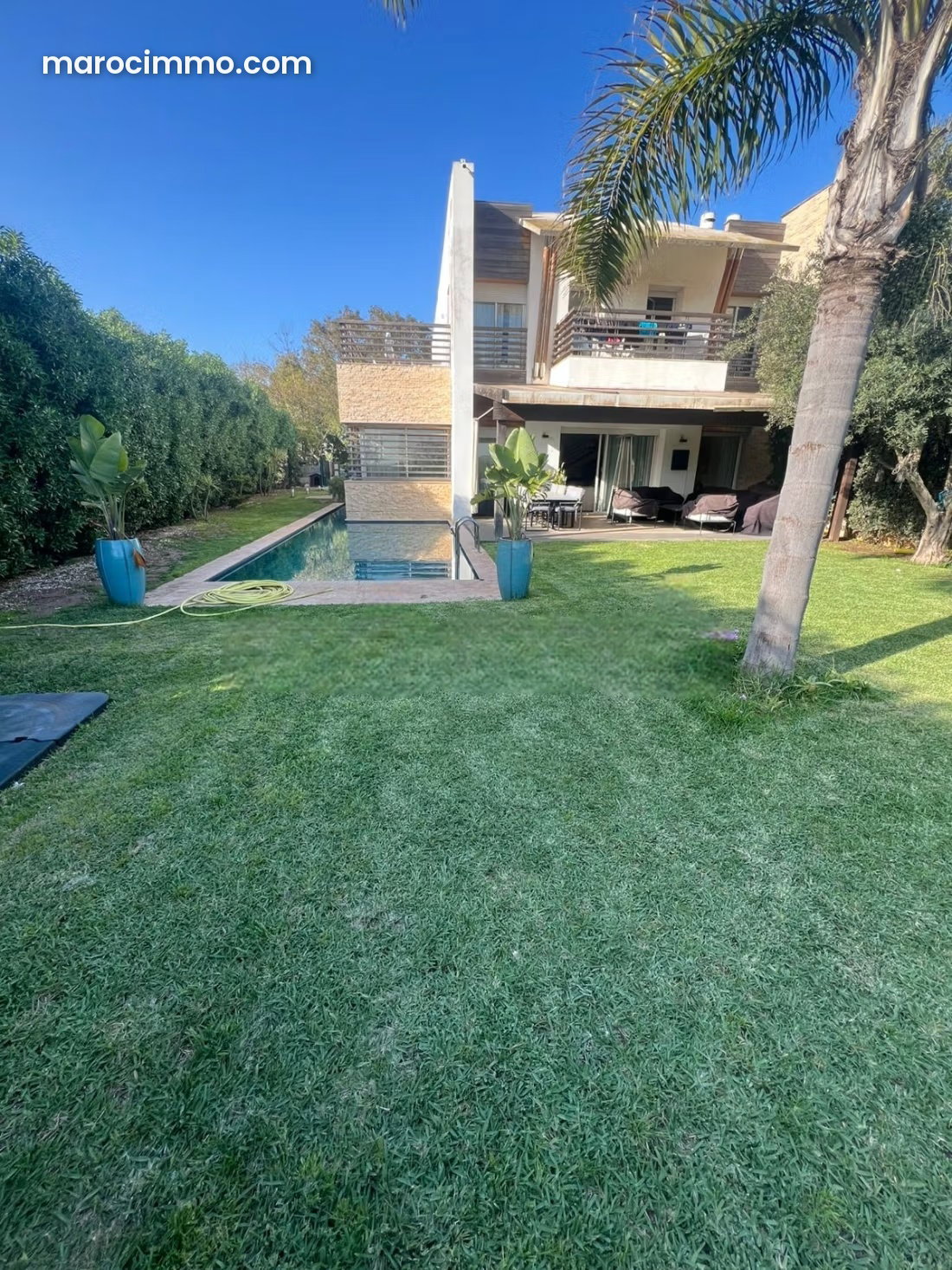 Villa 700 m² avec piscine et jardin à Nouaceur — Nouaceur
