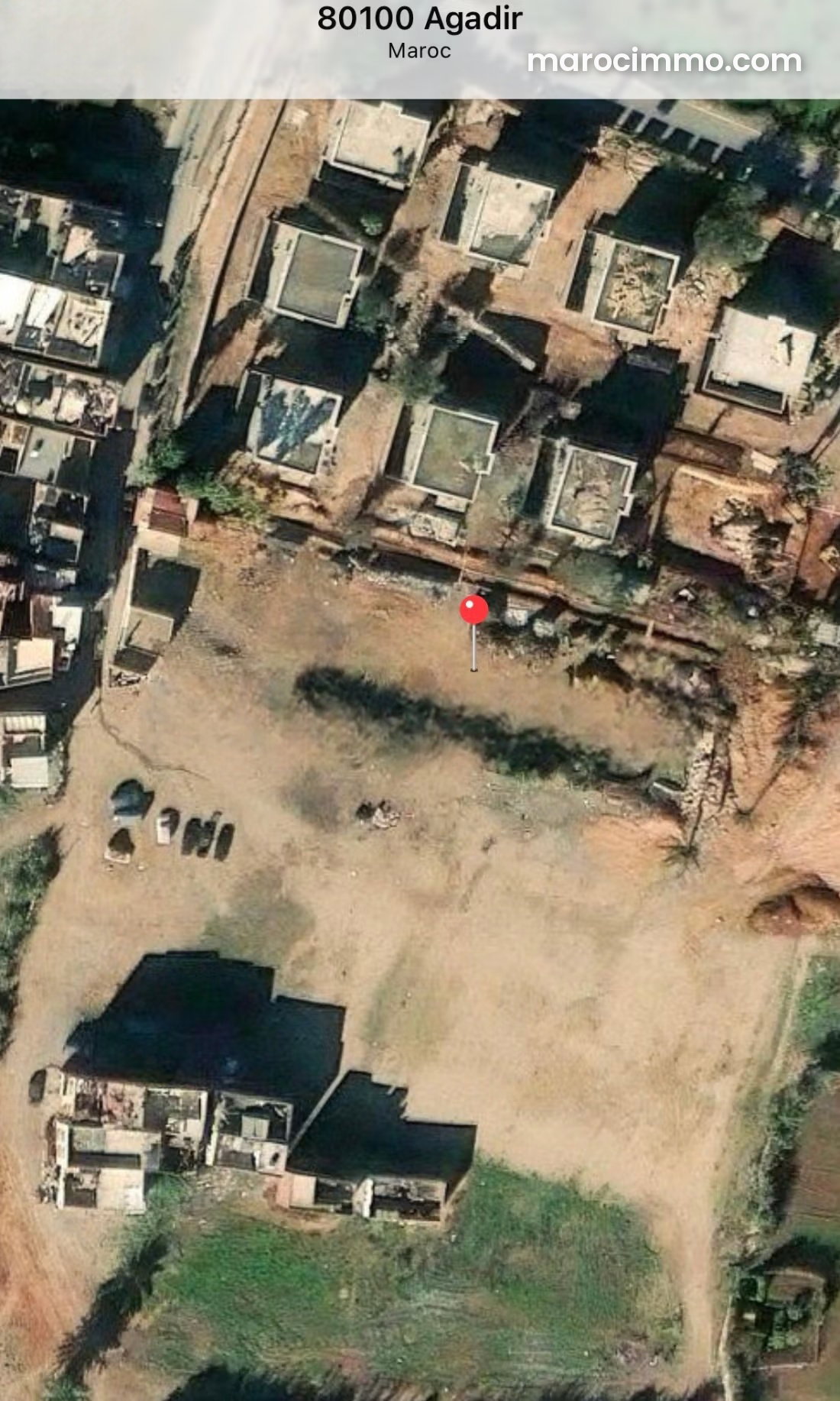 Terrain 4200 m² Ben Sergaou, Agadir, secteur golf et résidentiel — Agadir