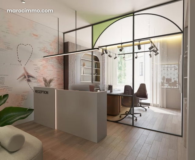 Offices for rent at Oasis team 80 m². Concierge and air conditioning — 4