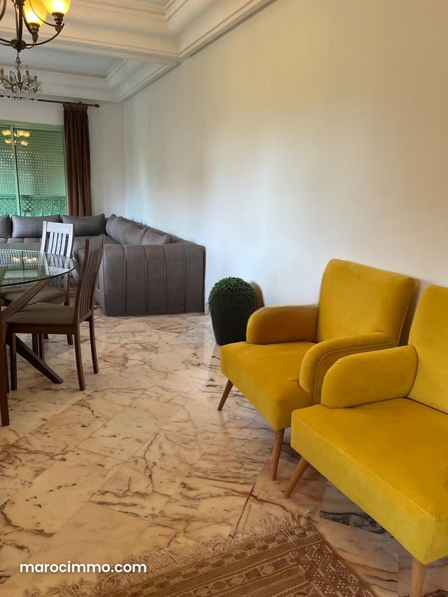 Apartment for rent in Ennakhil Palmeraie. 2 comfortable bedrooms — 3