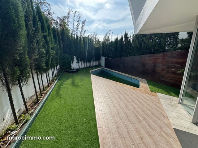 Superbe villa à louer à Ville Verte. 3 belles chambres — Bouskoura