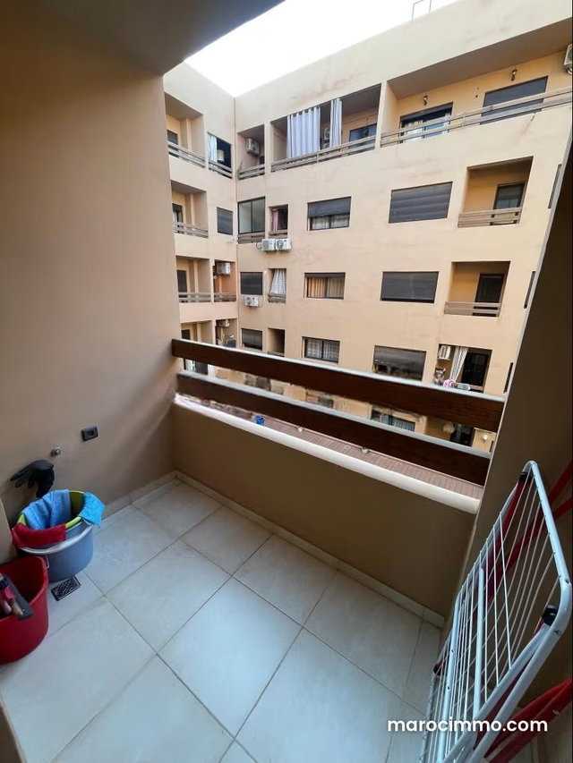 Appartement à louer à Guéliz. 3 chambres. Bien meublé — 5