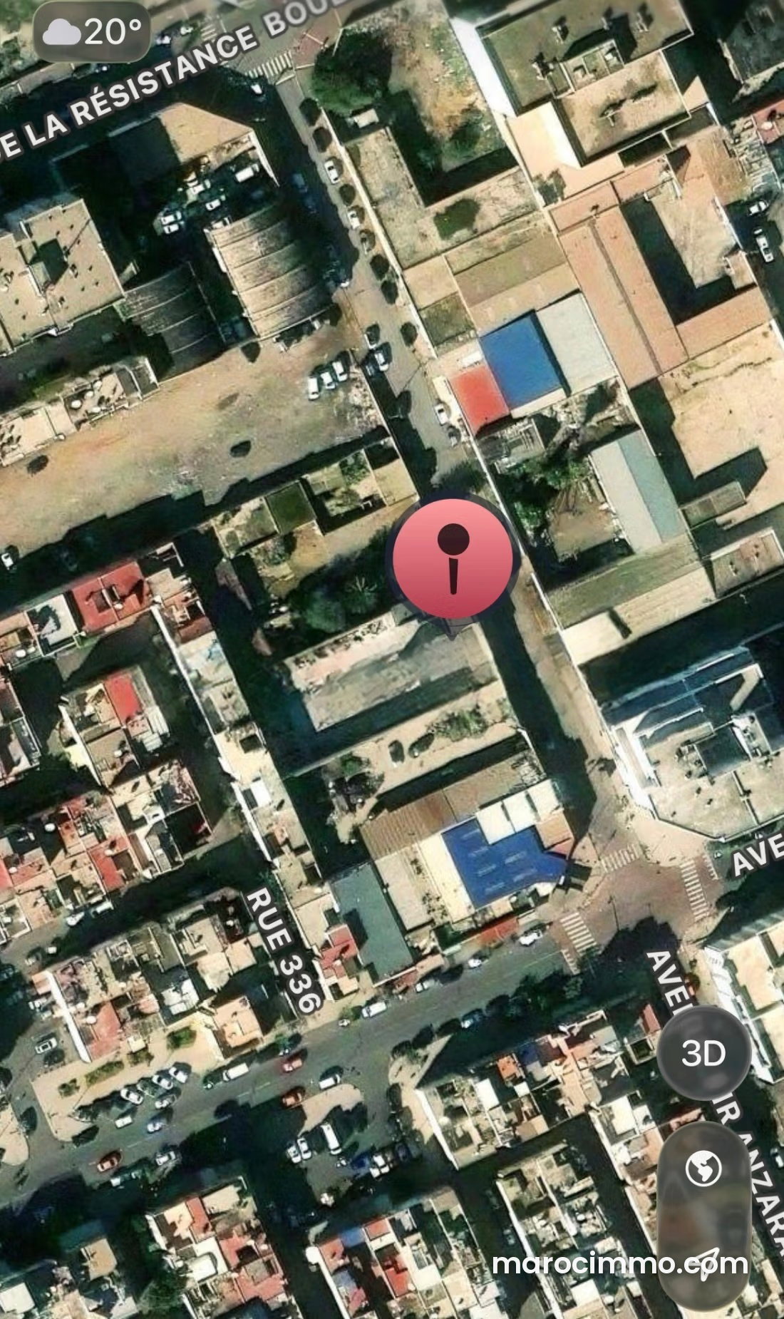 1,150 m² Plot in Abattoirs, Agadir, Ideal for an R+7 Development — Agadir