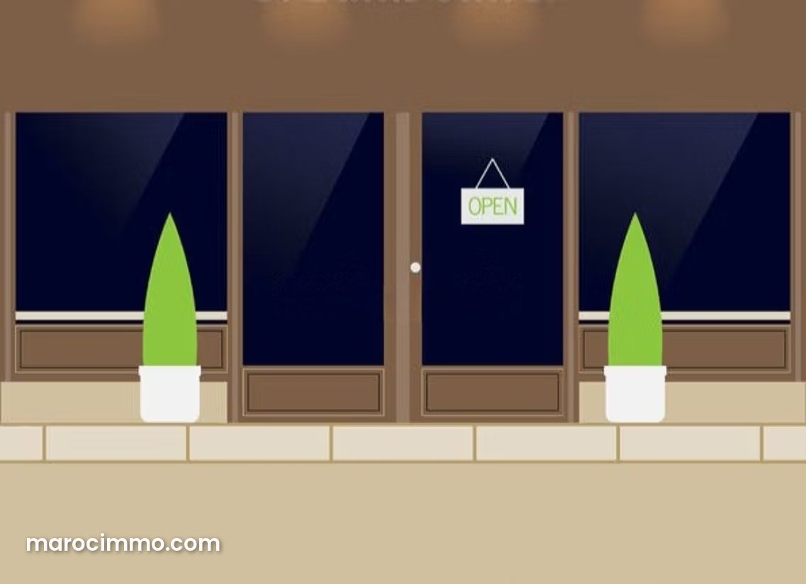 Commercial premises on three levels for sale in Gueliz, Marrakech — Marrakesh