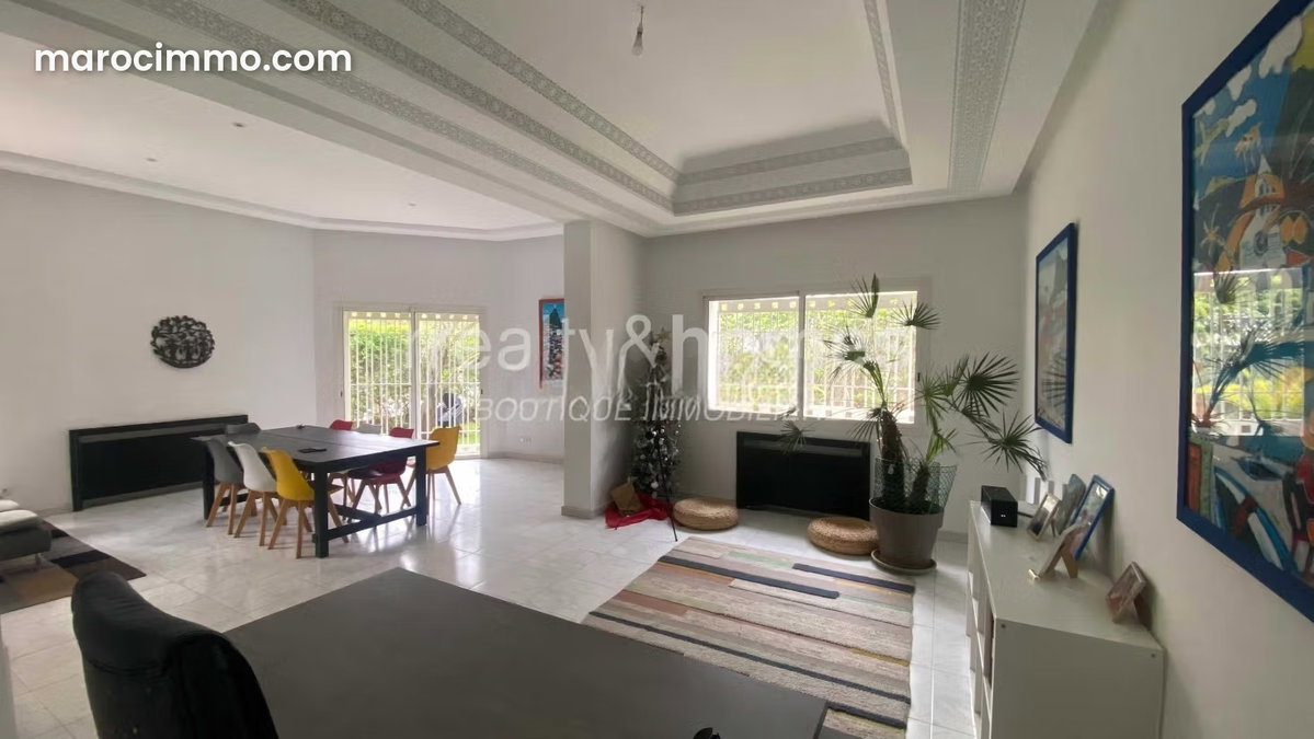 Appartement avec jardin à louer à Hay Riad, Rabat