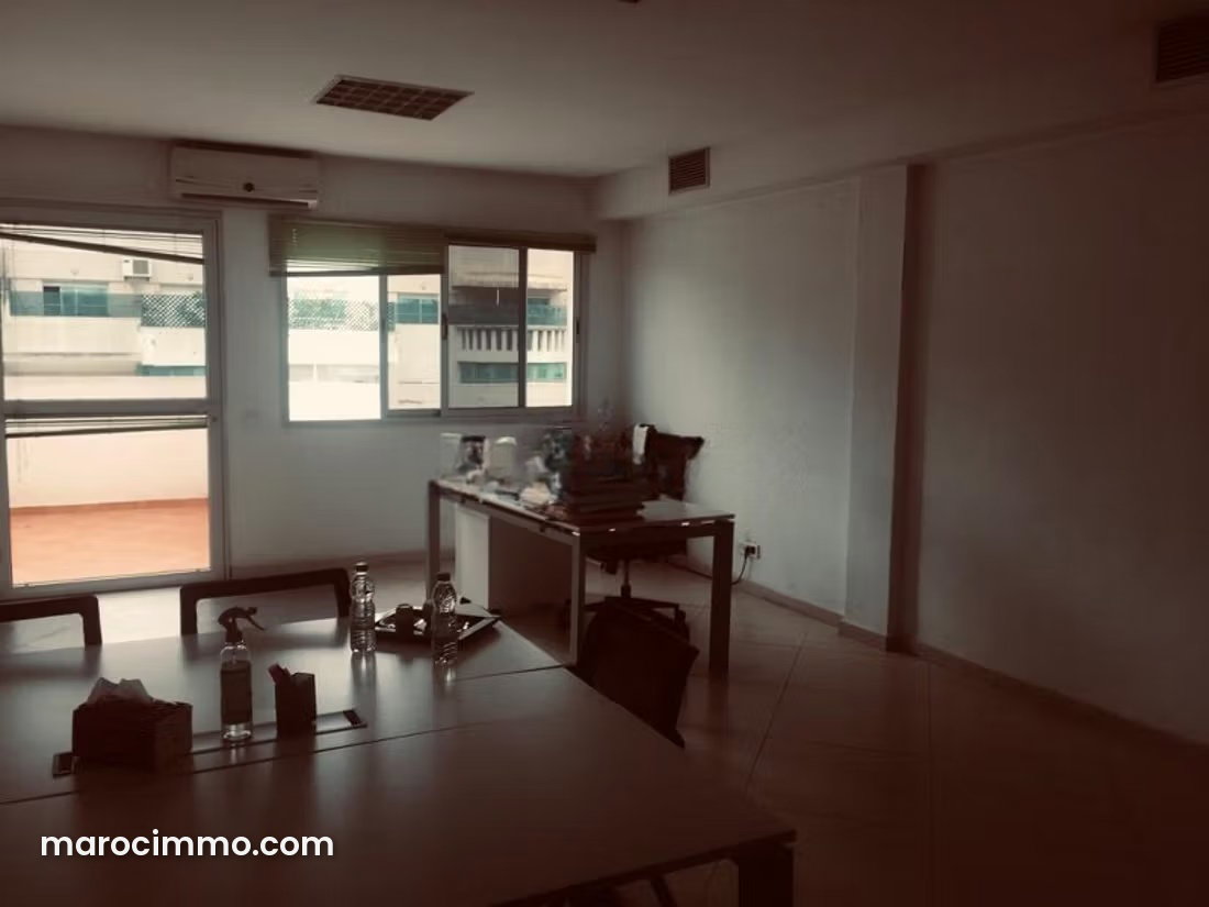 44 m² Office with Terrace for Rent, Gauthier, Casablanca — Casablanca