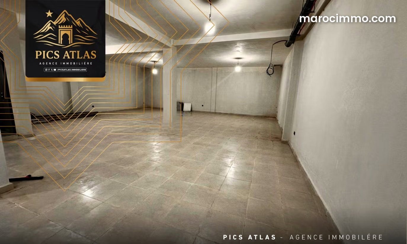 Local commercial 200 m² Hay Al Massar, Marrakech, route de Safi — Marrakech