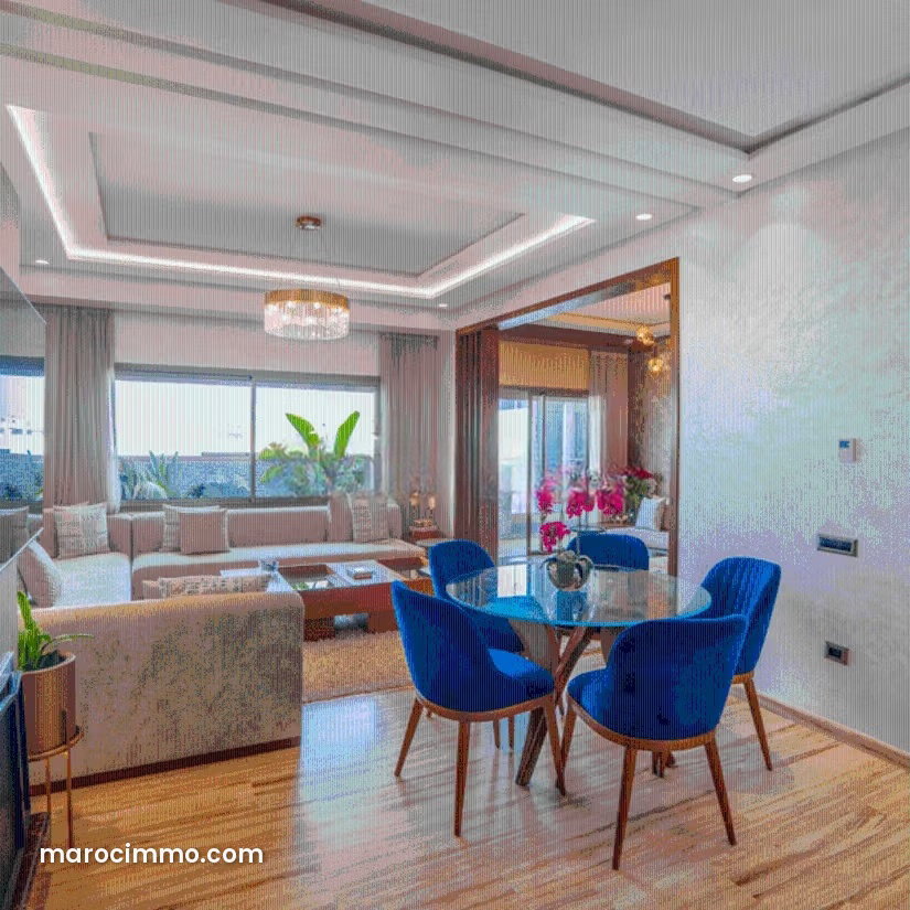 4-Room Apartment with Terrace in Californie, Casablanca — Casablanca