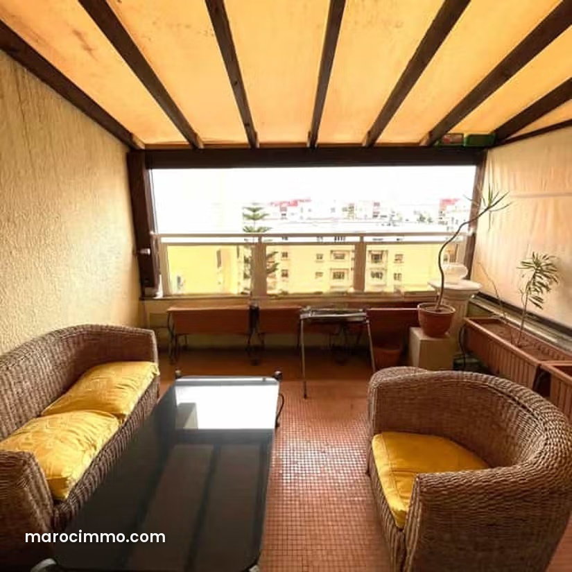 165 sqm Apartment with Garden in the Heart of Maârif Extension — Casablanca