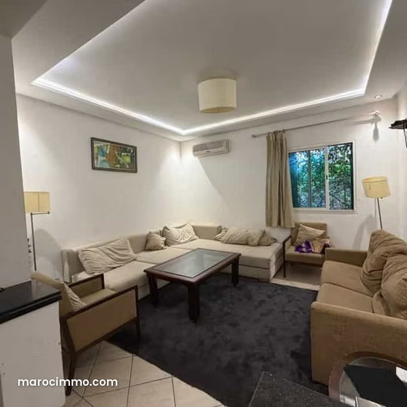 Furnished 60 m² Apartment, 2 Bedrooms, Hivernage, Marrakech — Marrakesh