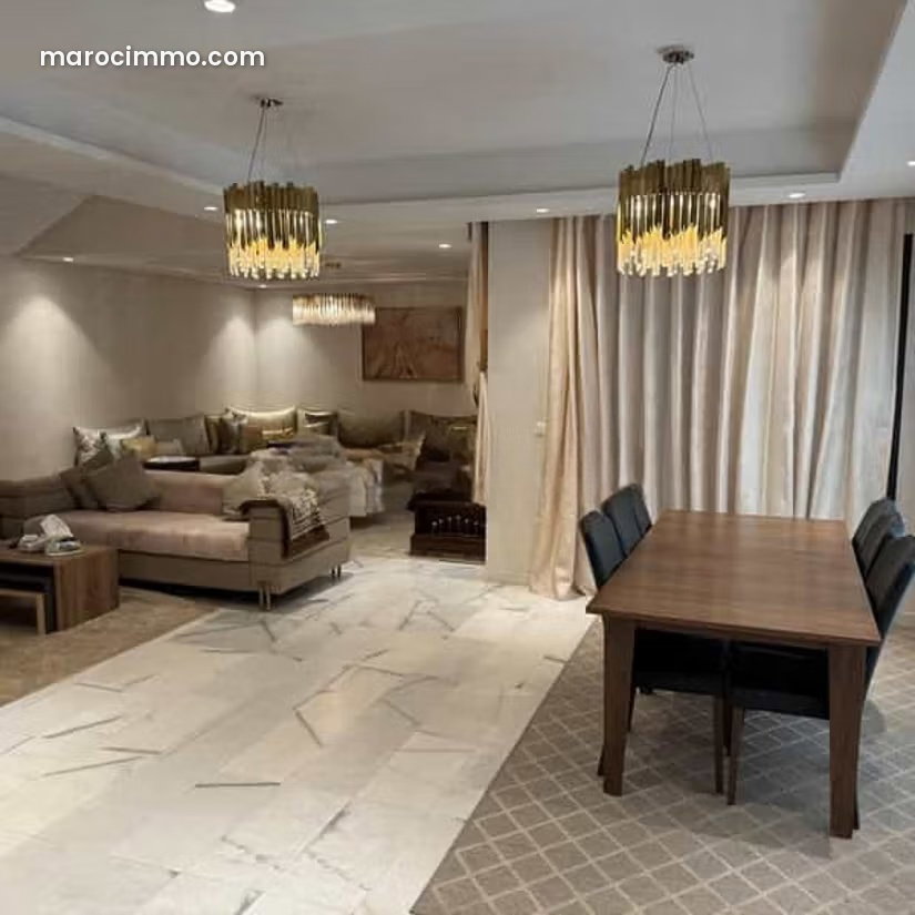 309 sqm duplex with private garden, central Bouskoura — Bouskoura