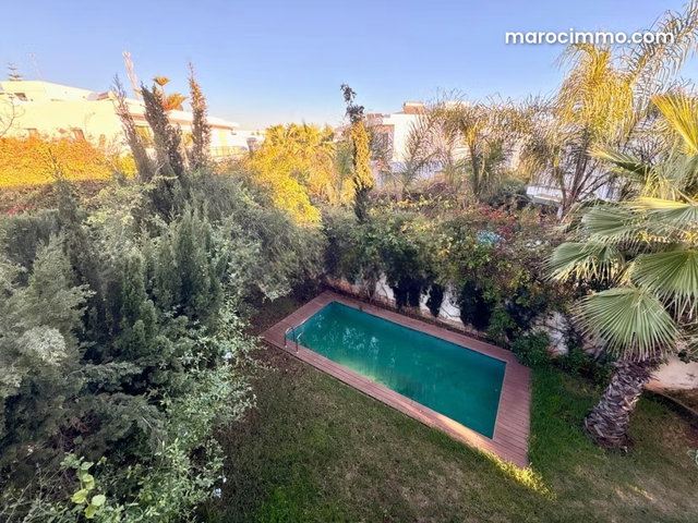 Villa semi meublée à louer à Darbouazza — 4