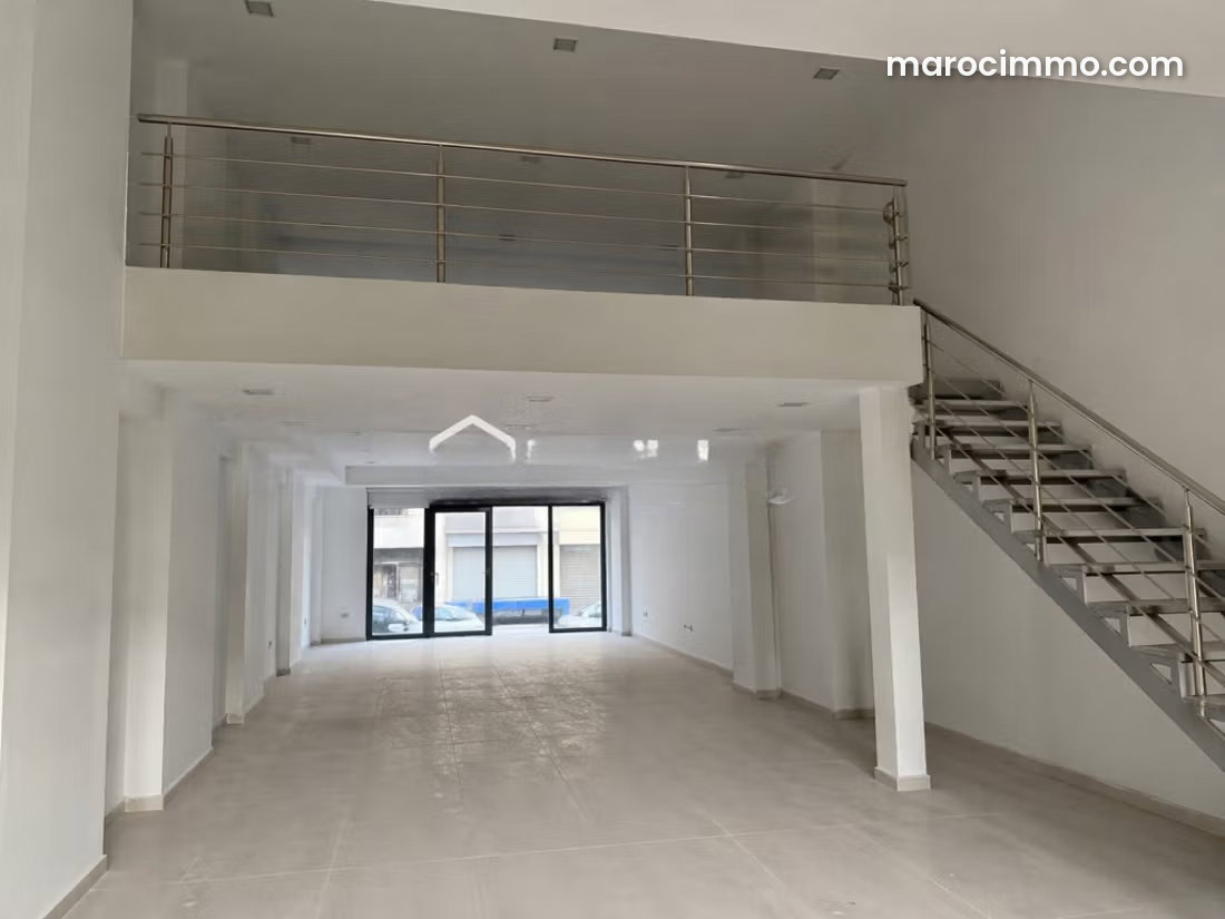 93 m² Commercial Premises with Mezzanine in Maarif, Casablanca — Casablanca