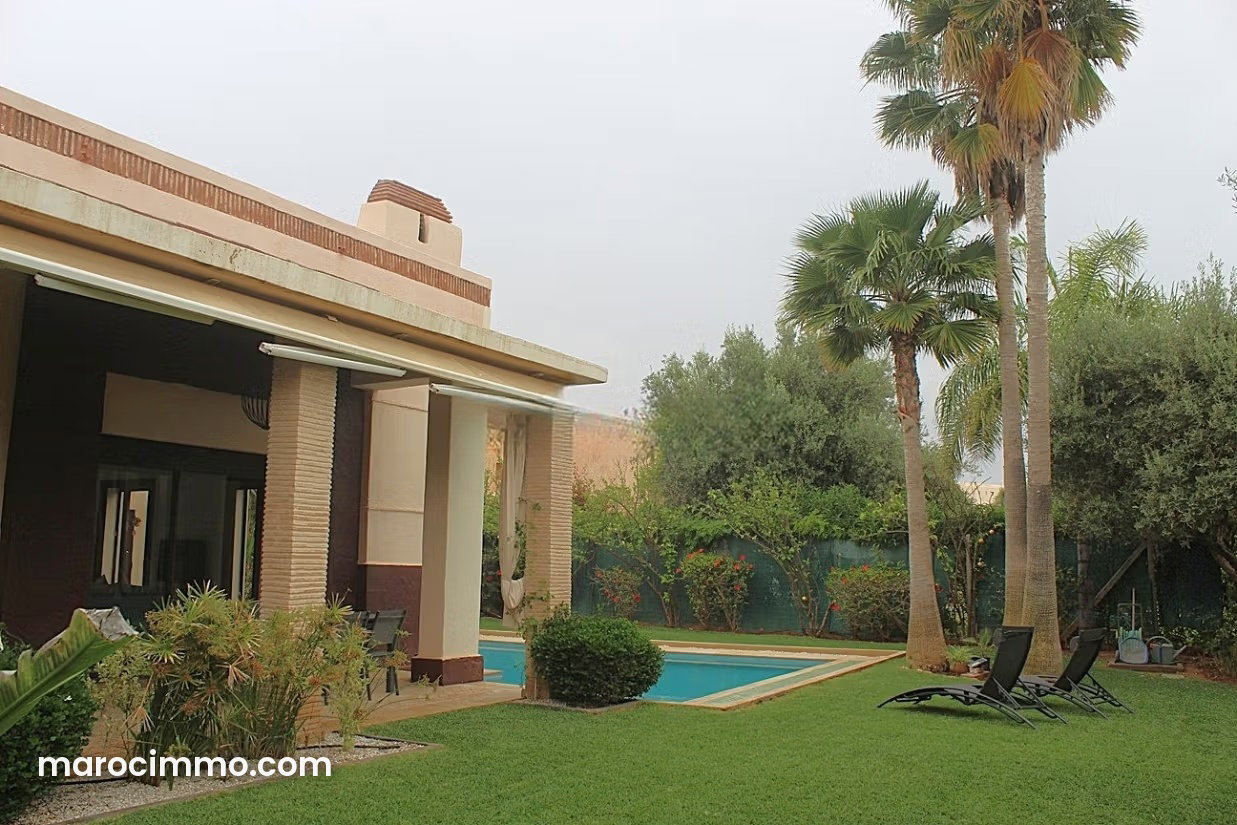 Villa 3 chambres avec piscine et jardin, Route de Fès, Marrakech — Marrakech