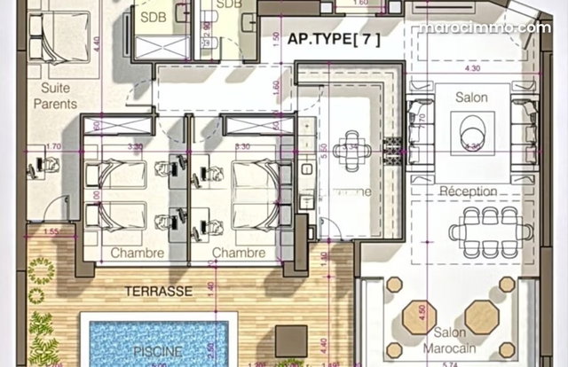 Appartements en vente a tanger projet neuf — 2