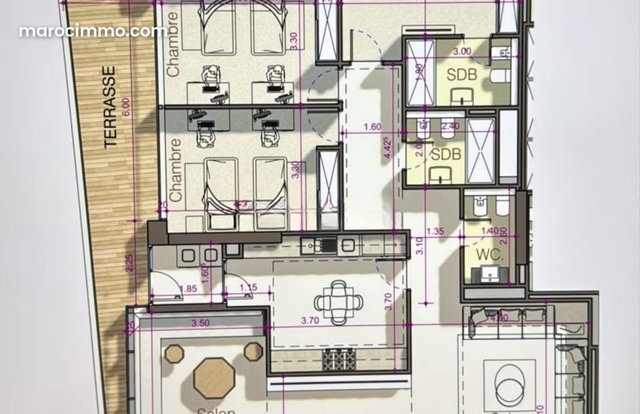 Appartements en vente a tanger projet neuf — 3