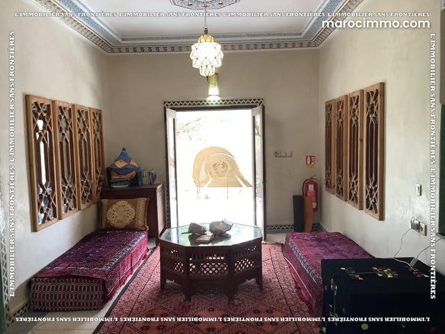 Titled villa for sale – Skoura, Ouarzazate — 2,170 m² — 4