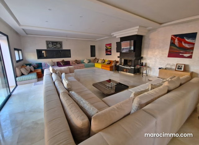 À vendre – superbe villa moderne rte ourika km. 9 — 3