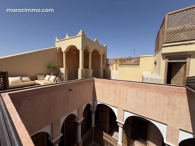 Atypique. Riad de caractère 4 chambres avec sdb Bab Doukkala — 4