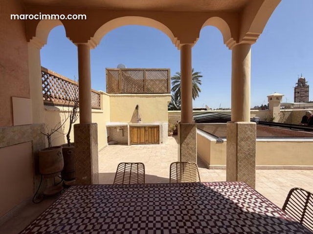 Atypique. Riad de caractère 4 chambres avec sdb Bab Doukkala — 5
