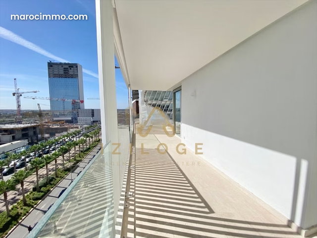 Location d'un appartement à Casablanca Finance City. 2 belles chambres. Garage — 2