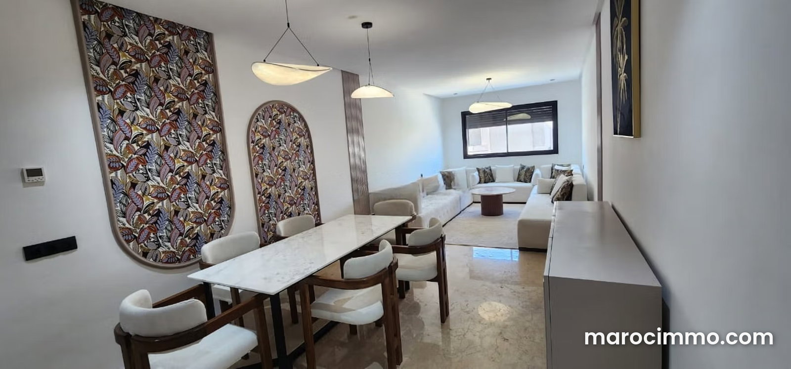 Appartement 103 m², 3 chambres, Franceville, Casablanca — Casablanca