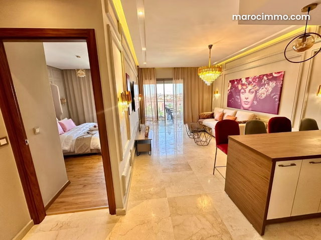 Appartement à vendre à route de casa – Marrakech 60m² — 2