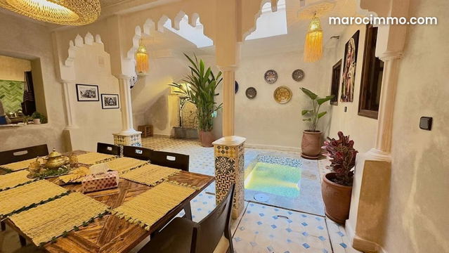 Trouvez votre riad à acheter à Ben Saleh. Surface totale 200 m². Climatisation et piscine — Marrakech