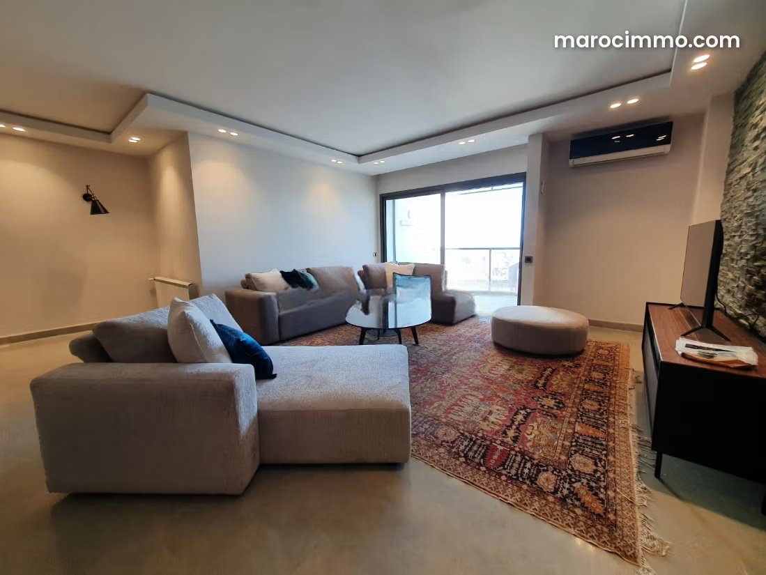 Appartement meublé 180 m² à louer au Maarif Casablanca — Casablanca